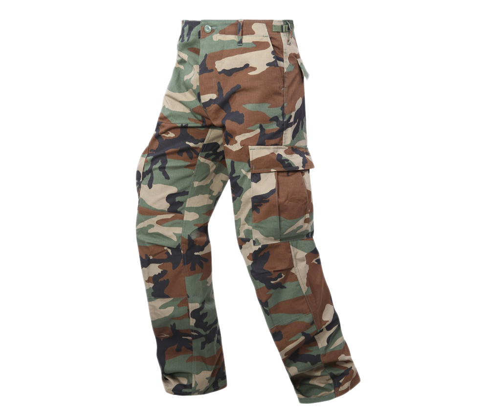 BDU pants  ripstop woodland